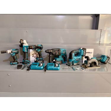 【rihimaru-☆】6点セット NUSPOWER 21V 3.0AH Kömürsüz 6'lı Set Matkap Hilti Taşlama Fiyatı