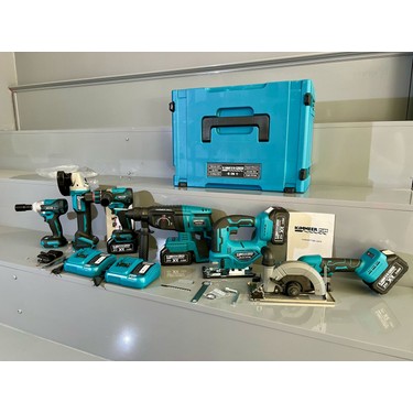 NUSPOWER 21V 3.0AH Kömürsüz 6'lı Set Matkap Hilti Taşlama Fiyatı