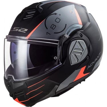LS2 Advant Codex Modüler Kask Mat Siyah-Titanium Renk S Fiyatı