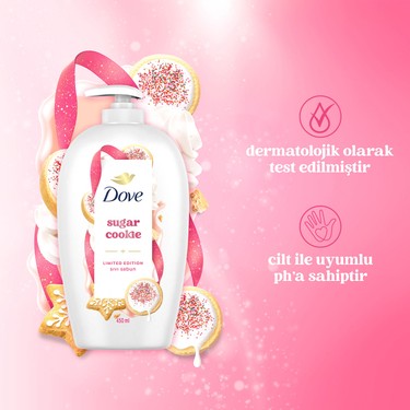Dove Sıvı Sabun Tatlı Kurabiye Kokulu 1/4 Nemlendirici Fiyatı