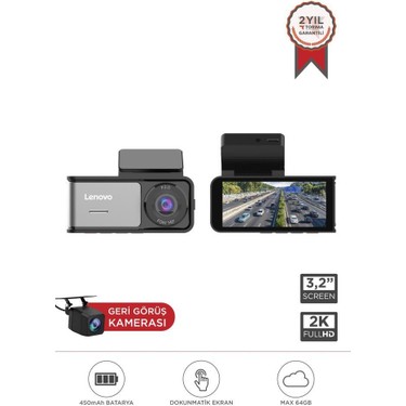 Lenovo R1-5369 Siyah 2K Wifi Araç içi Dokunmatik Ön Ve Arka Fiyatı