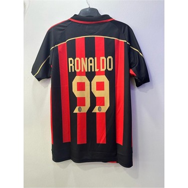Ac Milan Efsane 2007 Sezon Ronaldo 99 Retro Futbol Yetişkin Fiyatı