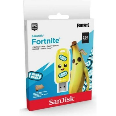 Sandisk Fortnite 256GB Peely Edition USB 3.2 Nesil 1 Flash Fiyatı