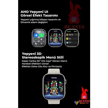 Mediterian Apple iPhone 15 Pro Max Uyumlu Siyah Akıllı Saat Fiyatı