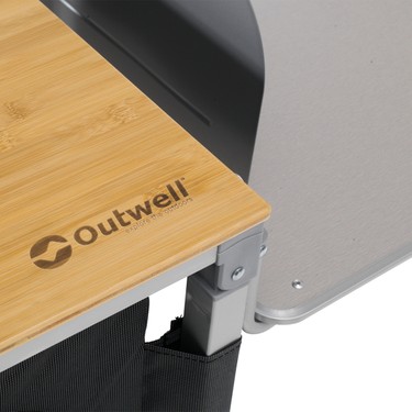 Outwell Padres Storage Unit W. Side Table Bambu Portatif Fiyatı