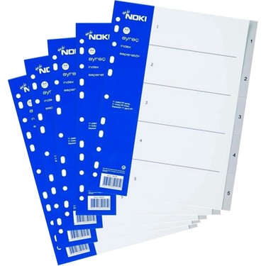 aozoraページ Noki 30 Adet 1-5 Rakamlar Ayraç Seperator Fiyatı