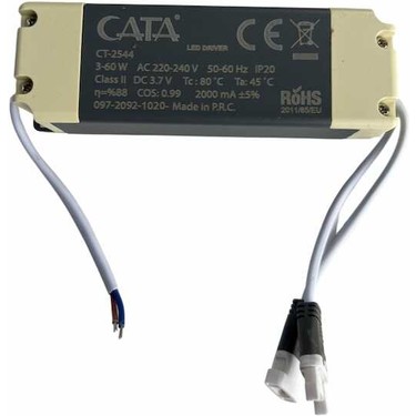Cata Ct-2544 3-60W Acil Aydınlatma Kiti Led Driver Adaptör Fiyatı