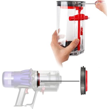 Supervac Dyson V10 ile Uyumlu Şarjlı Dikey Süpürge Toz Fiyatı