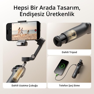 DJI Osmo Mobile 7P| DJI Türkiye Karacasulu Garantili | Fiyatı, 4.4