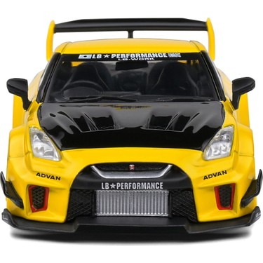 Solido S4311206 1/43 Nissan GTR35 LBWK Silhouette – Yellow – Fiyatı