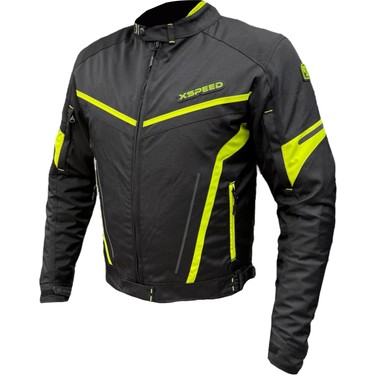Xspeed Zeus 4 Mevsimlik Korumalı Motosiklet Montu Siyah Neon Fiyatı
