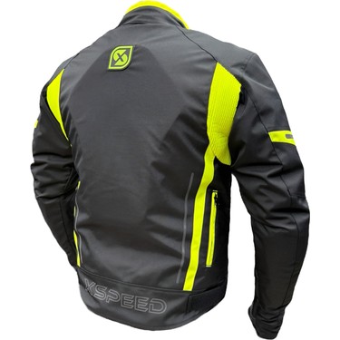 Xspeed Zeus 4 Mevsimlik Korumalı Motosiklet Montu Siyah Neon Fiyatı