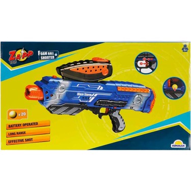 Zapp Toys Blaze Storm 20 Mermili Sünger Top Atan Silah 54 cm Fiyatı