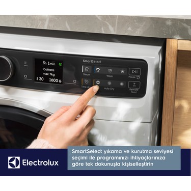 Electrolux EW8W7607AT 800 Serisi Kurutmalı Çamaşır Makinesi Fiyatı
