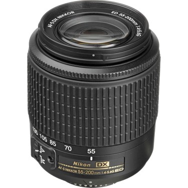 Nikon Af-S Dx 55-200MM F/4-5.6g Ed Zoom Lens Fiyatı, 5.0 Puanı İle
