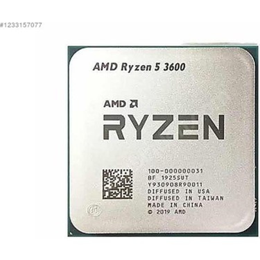 Amd Ryzen 5 3600 Mpk 3.60GHZ 32MB Am4 (65W) Işlemci Fiyatı