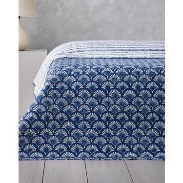 English Home Aquatic Flowers King Size Çok Amaçlı Örtü Fiyatı