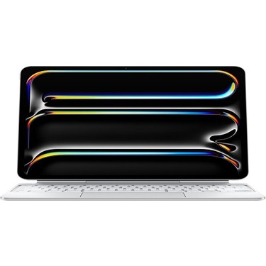 iPad Pro M4 Magic Keyboard 13 Tablet Klavyesi Beyaz Fiyatı