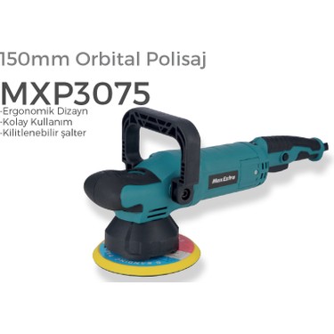 Max Extra MXP3075 - Profesyonel 150MM Orbital Polisaj Fiyatı