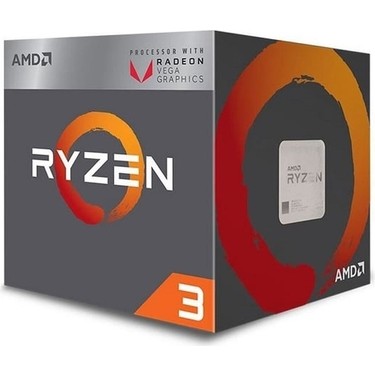 CPU AMD Ryzen 3 3200G BOX AMD Ryzen 3 3200G 3,6 GHz 4 MB Cache AM4 İşlemci Fiyatı