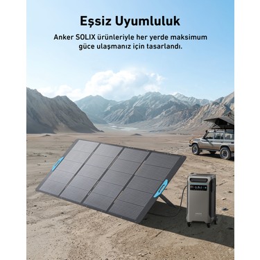 Anker SOLIX PS400 Taşınabilir Güneş Paneli 400W - IP67 Su Fiyatı