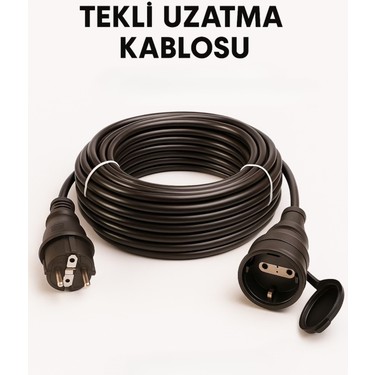 線路 約50cm Zimak 3x2,5 Cca Uzatma Kablosu Tekli 50 Metre Fiyatı