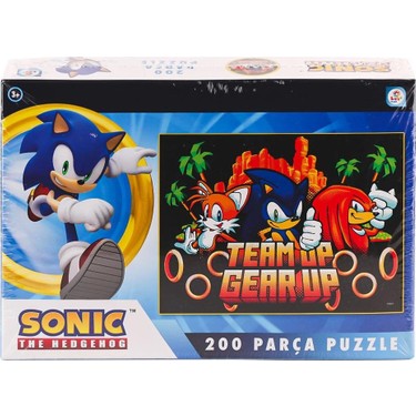 Sonic 200 Parça Puzzle -Lç Fiyatı - Taksit Seçenekleri