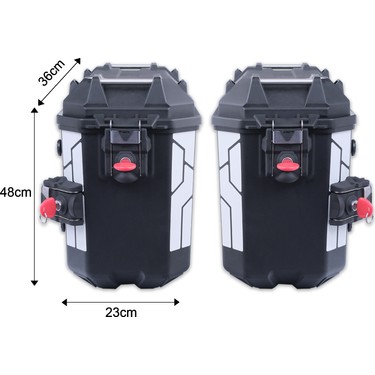 GP Kompozit Universal 26 lt x 2 Plastik Motosiklet Yan Çanta Fiyatı