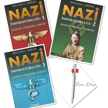 Nazi Imparatorluğu (3 Kitap, Toplam 1548 Sayfa), William L. Kitabı