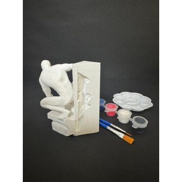 Vitrin XL Hulk ve Örümcek Adam 3D Figür Boyama Seti Fiyatı