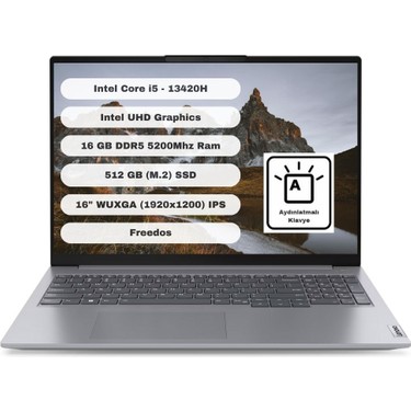 Lenovo Thinkbook 16 G6 Irl Intel Core I5 13420H 16GB 512GB Fiyatı