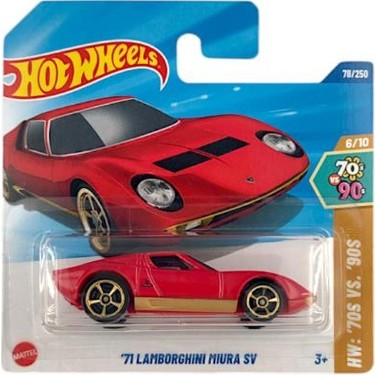 Hot Wheels Tekli Arabalar 71 Lamborghini Miura Sv HYX22 Fiyatı