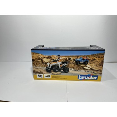 Bruder Jeep Cross Safari Aracı Kasklı Pilotu Mavi BR02541 Fiyatı