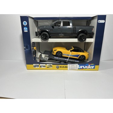 Bruder Ram 2500 Pıckup ve Roadster Yarış Arabası BR02504 2-7 Fiyatı