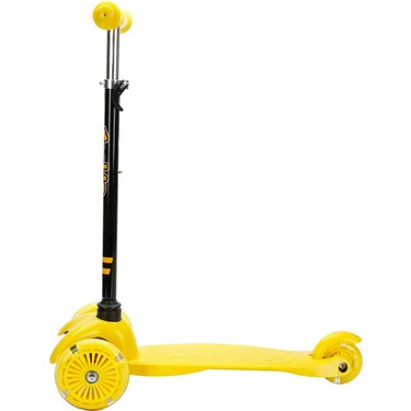 Gokidy Rookie 3 Tekerlekli Işıklı Sarı Mini Scooter Fiyatı