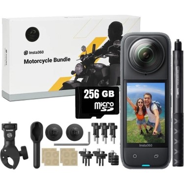 INSTA360 X4 360 Derece 8k Aksiyon Kamera Motosiklet Kit 256 Fiyatı