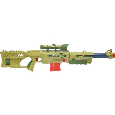 Toyfest Huntsman 50 3'ü 1 Arada Oyuncak Dart Blaster - 90 cm Fiyatı