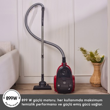 Karaca Vantuz Action Force X10 2 Lt Toz Torbasız Hazneli Fiyatı