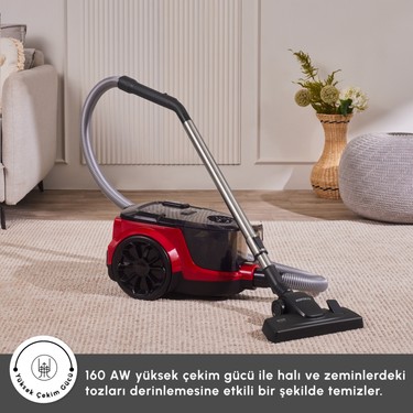 Karaca Vantuz Action Force X10 2 Lt Toz Torbasız Hazneli Fiyatı