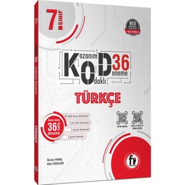 Fi Yayınları 7. Sınıf Türkçe Kod 36 Deneme Kitabı ve Fiyatı