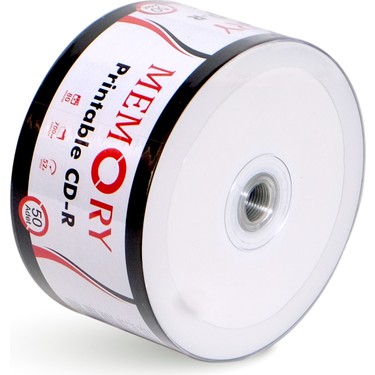 MEMORY Printable Cd-r 700mb 52x 80 Dk 50 Adet Cdm001 Fiyatı