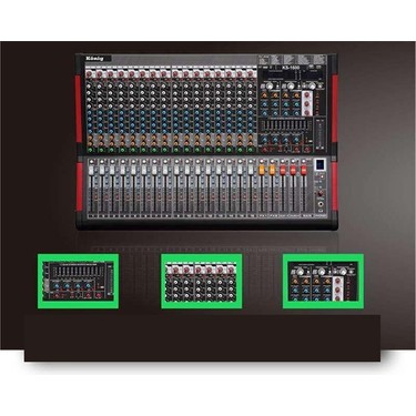 König KZ-1600 2X1600W 10 Kanal Power Mikser Fiyatı