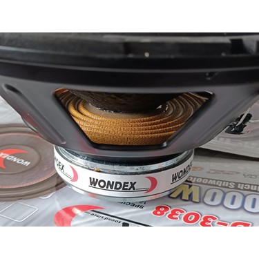 Wondex 1000W 350RMS 30CM Bass Subwoofer Profesyonel Hoparlör Fiyatı