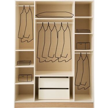 Zen Mdf 4 Kapılı Dolap Fiyatı, Taksit Seçenekleri ile Satın Al