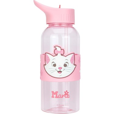 Miniso Disney Marie Lisanslı Pipetli ve Kapaklı Plastik Fiyatı