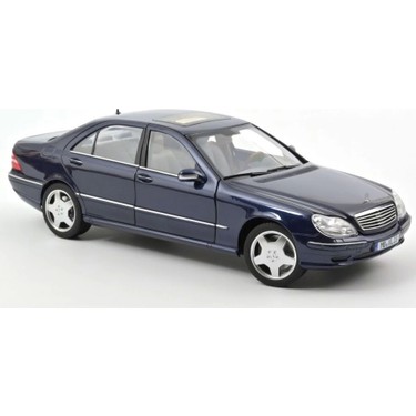 NOREV メルセデス・ベンツ S55 AMG 00 メタリックブルー 1/18 Norev 183817 1/18 Mercedes-Benz S55 AMG 2000 Blue Metallic Fiyatı
