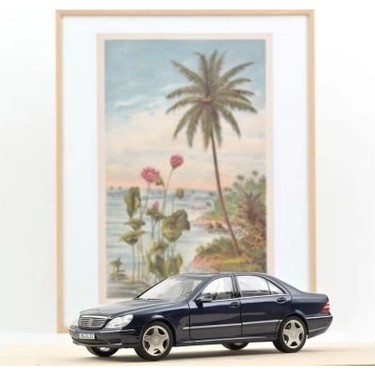 Norev 183817 1/18 Mercedes-Benz S55 AMG 2000 Blue Metallic Fiyatı