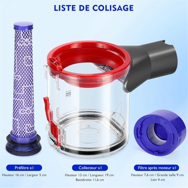 Dyson V7 V8 SV10 SV11 Elektrikli Süpürge Için Toz Haznesi Fiyatı
