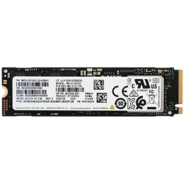 Samsung PM9A1A 512GB Pcıe Gen 4.0 X4 M.2 Nvme 22X80MM Fiyatı