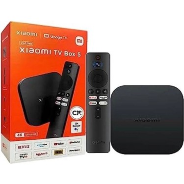 Xiaomi Tv Box S 2. Nesil 4K Android 8.0 Medya Oynatıcı Wi-Fi Fiyatı